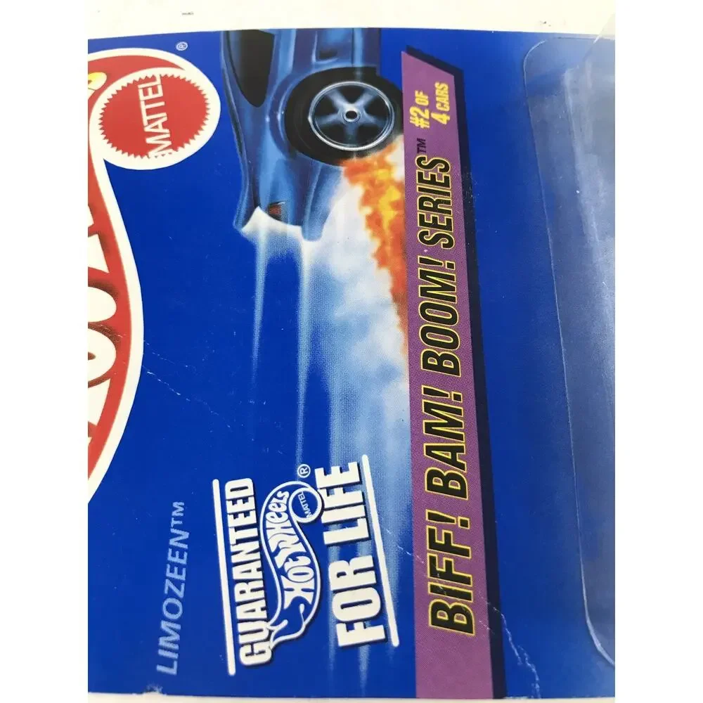 New HOT WHEELS Rare Upside Down Limozeen Car -Biff! Bam! Boom! Series 2/4 #16915